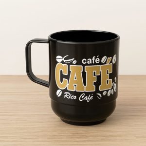jarro apilable café dorado taza indukamy