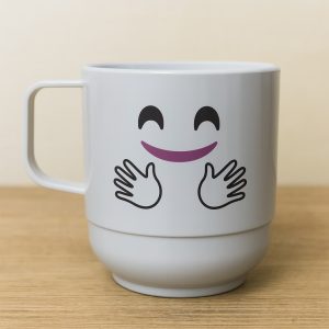 jarro apilable carita y manos taza indukamy