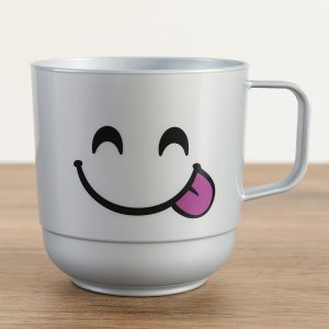 jarro apilable carita lengüeta taza indukamy