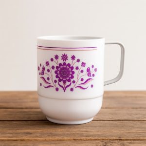 jarro apilable margarita lila taza indukamy