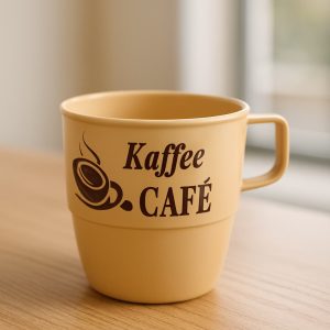 jarro macizo café taza marrón cerámica indukamy